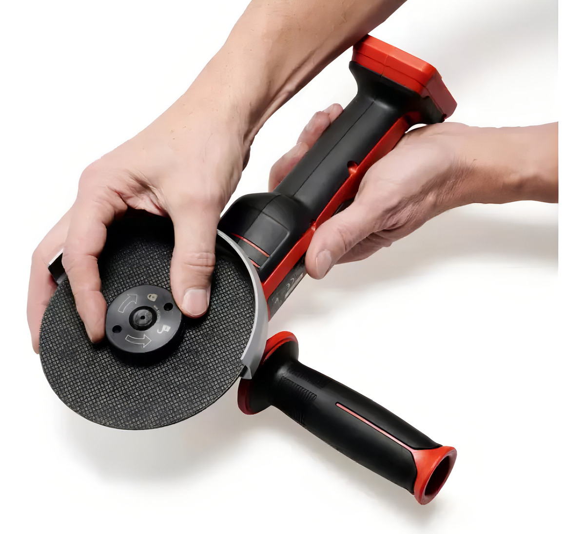 Amoladora Angular Inalámbrica Einhell Axxio 18/125 Q Rojo - Imagen 4