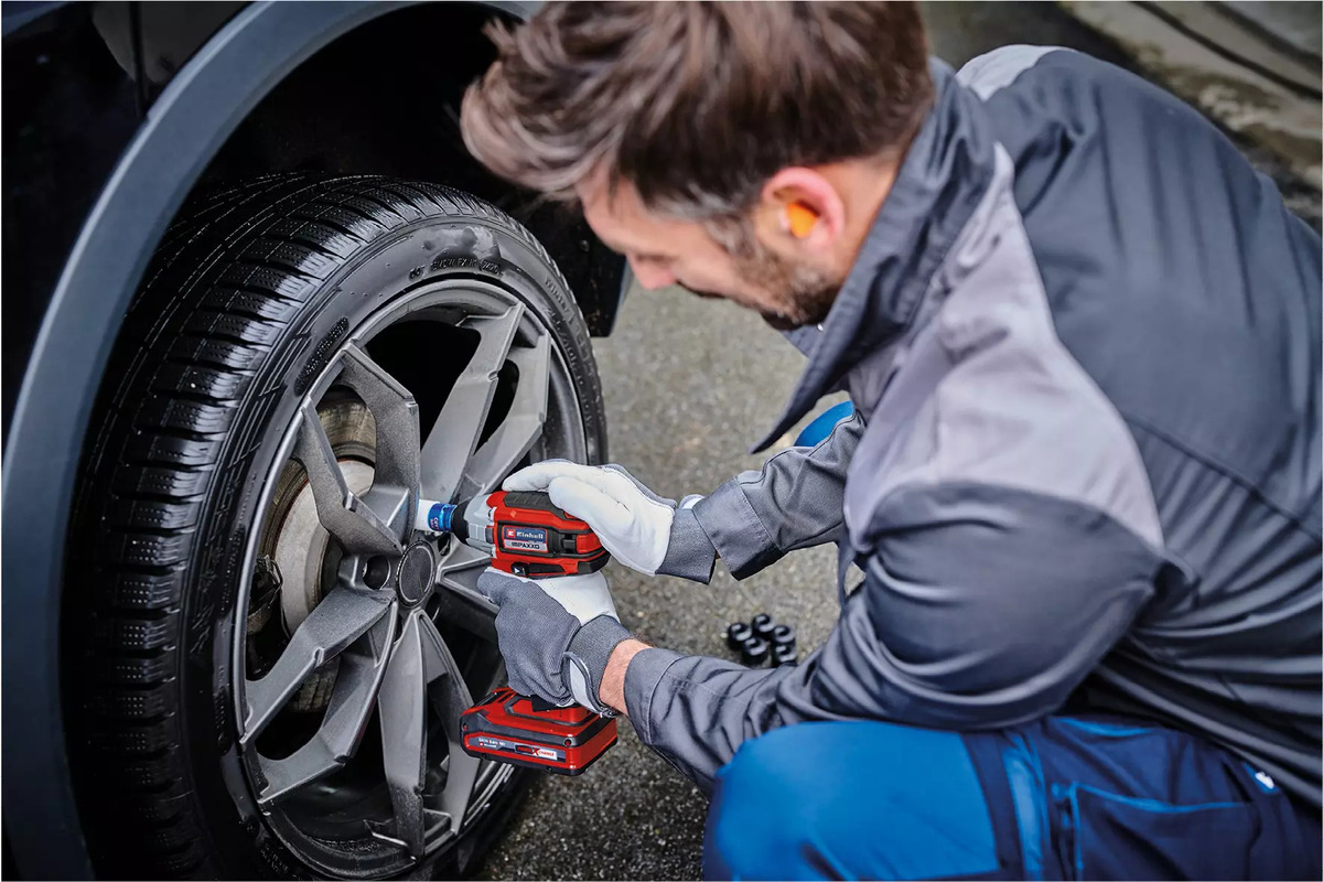 Llave Impacto Impaxxo Einhell Brushless 230nm Bate2,5+cargad - Imagen 10