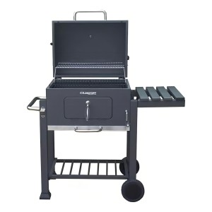 Parrilla Móvil Lüsqtoff Par-61 1.08m De Ancho 1.145m De Alto 60cm De Profundidad Negra