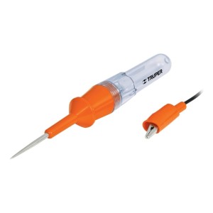 Tester Probador Corriente 12 V, Con Caimán - Truper