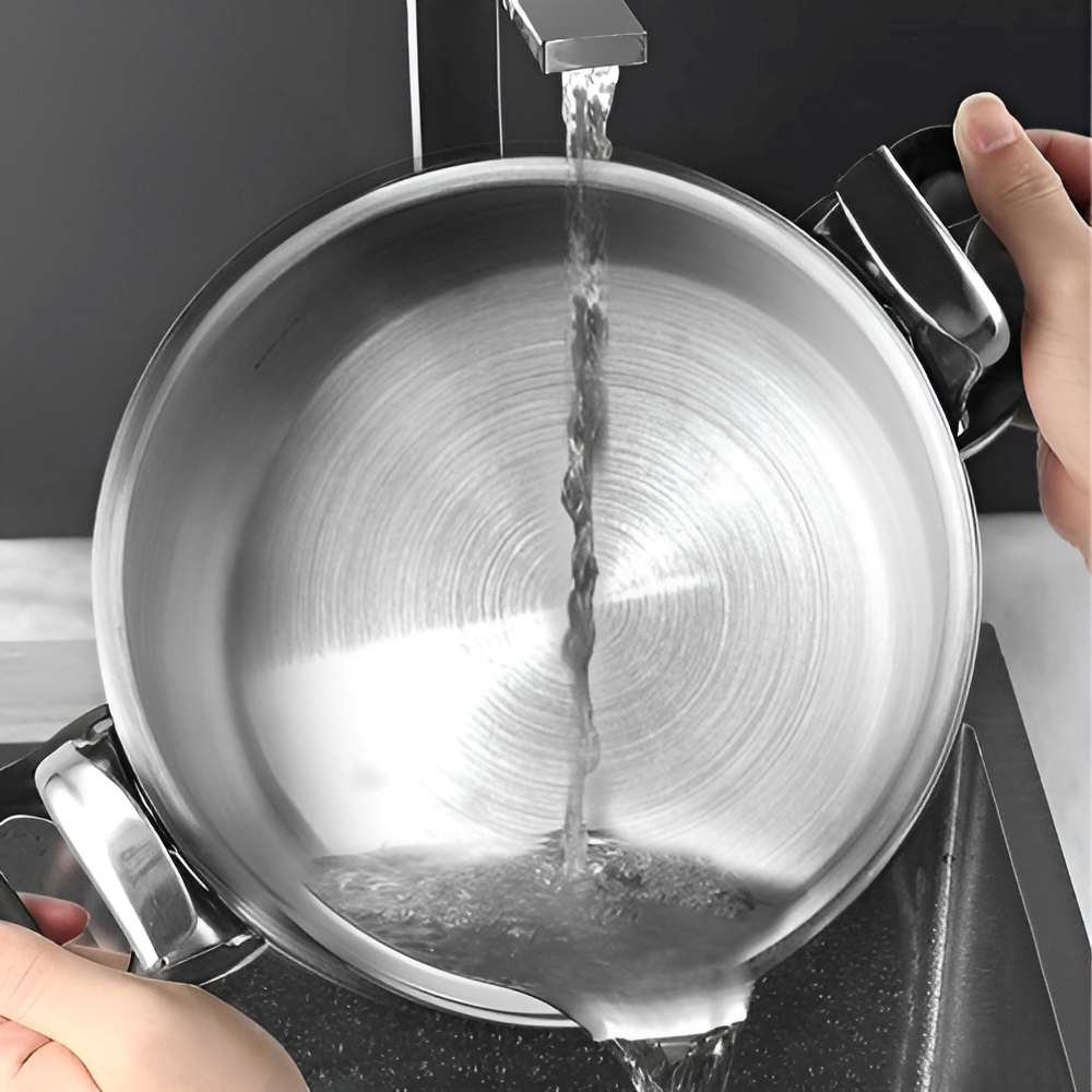 Olla A Presión 7 Litros Cuori Venus Aluminio Color Plateado - Imagen 2