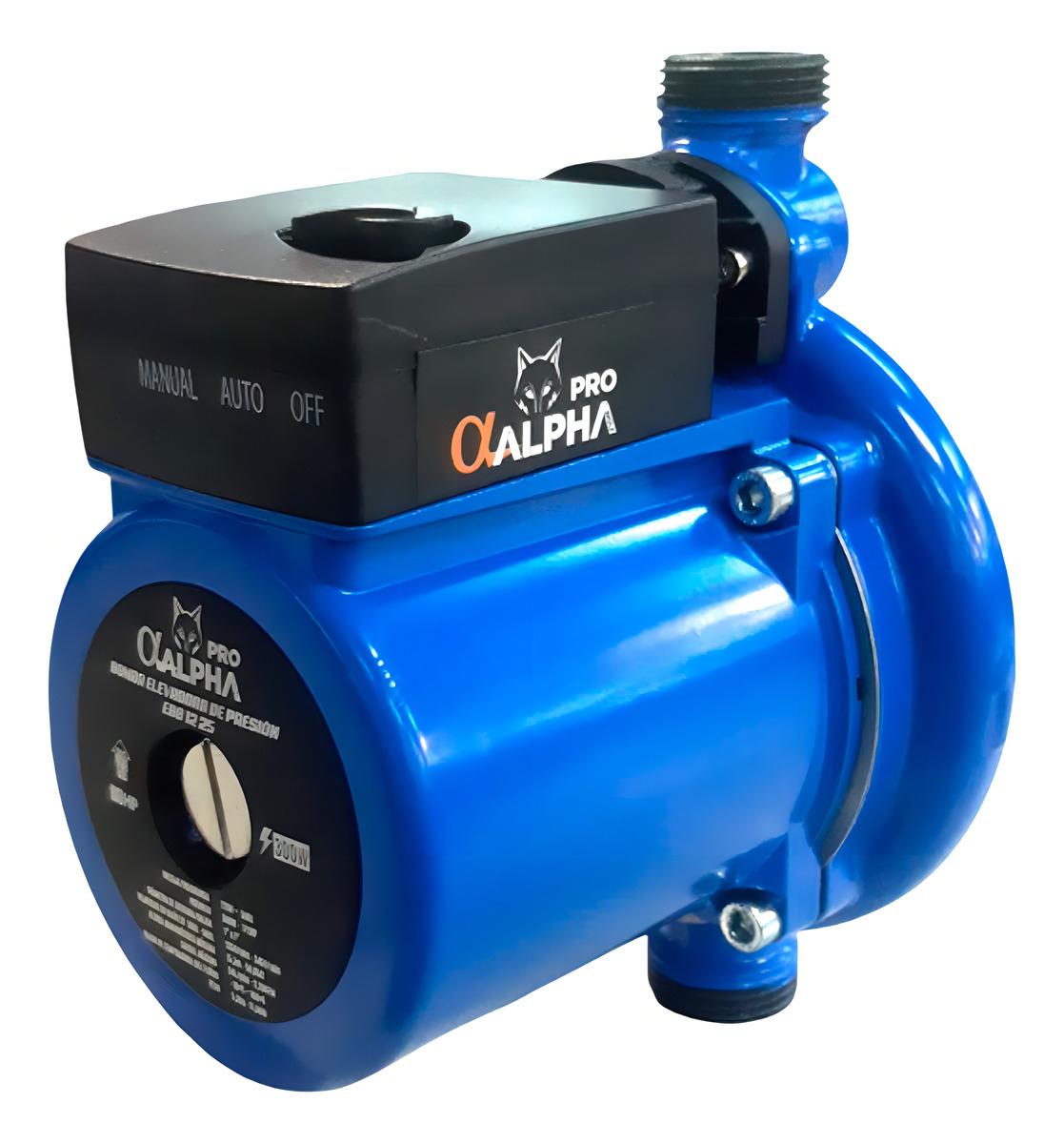 Bomba De Agua Elevadora De Presión Alpha 300w 64l/min 1 Caudal