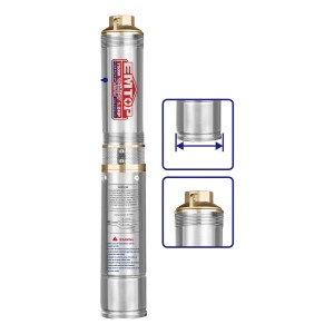 Bomba Sumergible Semisurgente 750w 80m 1hp Emtop