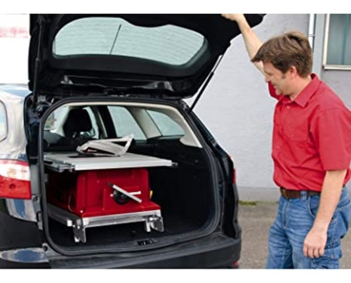 Sierra Circular De Banco Mesa Pie Einhell Te-cc 250mm 1500w - Imagen 4