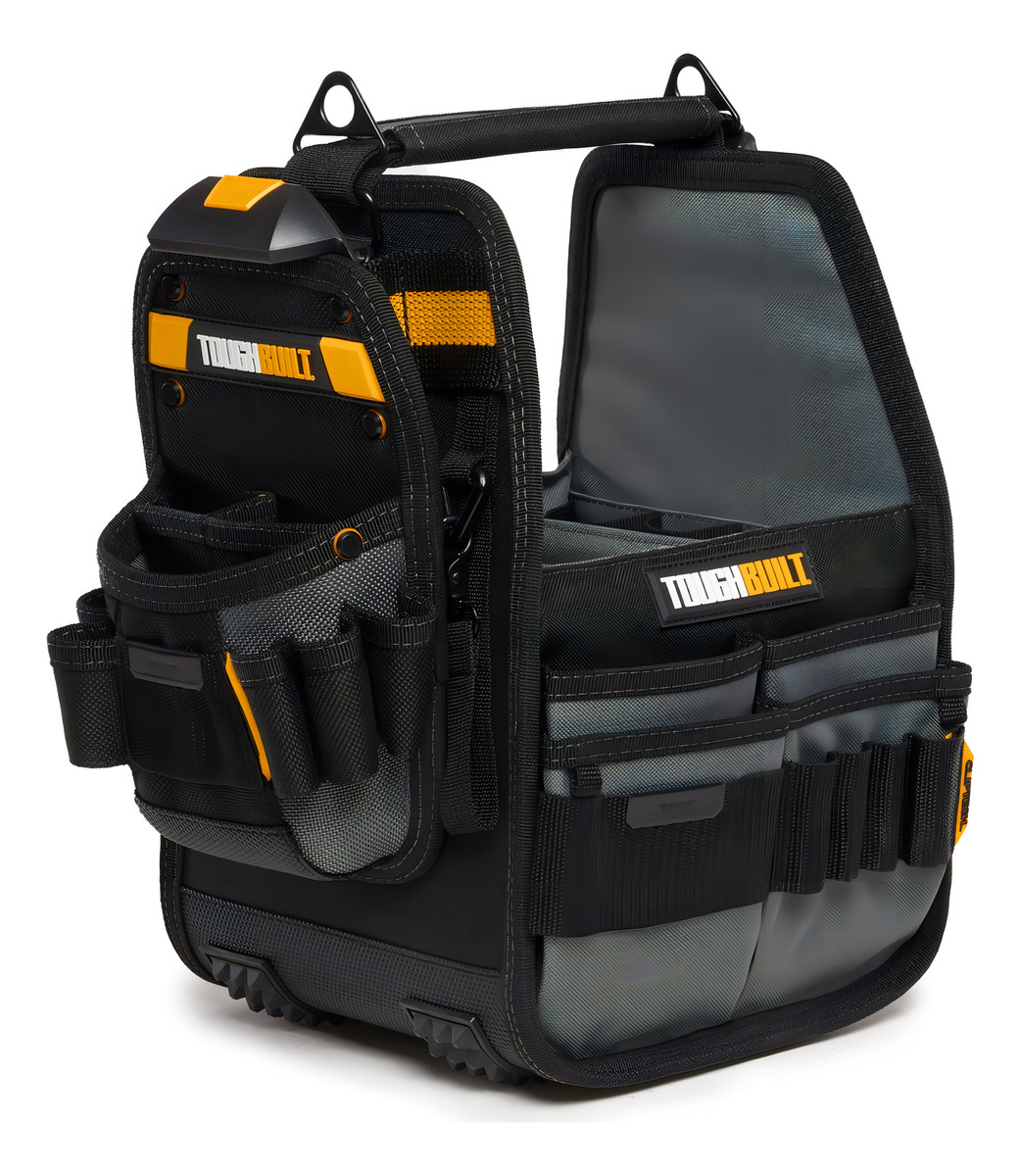 Bolso Abierto + Coleto Cliptech 20cm Toughbuilt Tb-ct-180-8 Color Negro