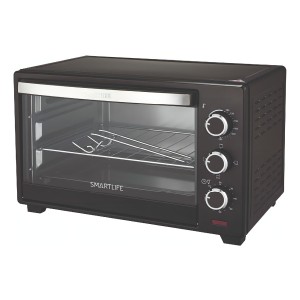 Horno Electrico Smartlife 38 L Acero Inoxidable 1600 W Dimm Color Negro