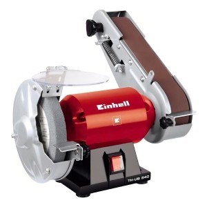 Amoladora De Banco C/lijadora 240w Einhell Th-us 240 Color Rojo 50 Hz