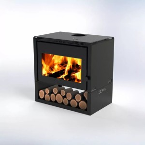 Calefactor Premium A Leña Grande 200m2 Ca