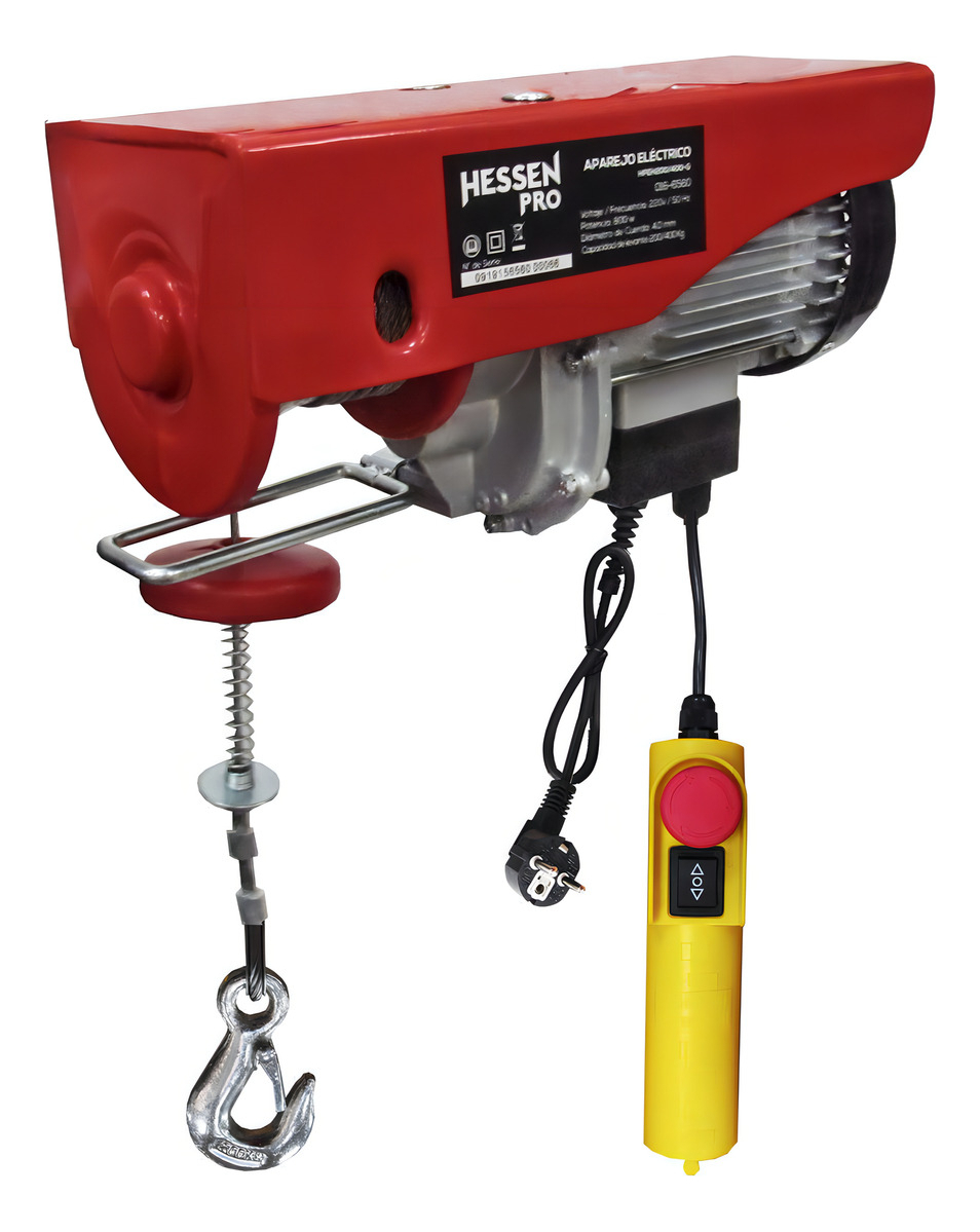 Aparejo Eléctrico Hessen 016-6560 800w 230v Capacidad 400kg