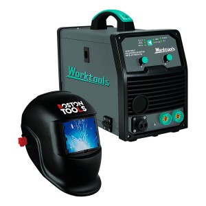 Soldadora Inverter Mig/tig/electrodo Worktools 160amp U R U Color Gris Oscuro