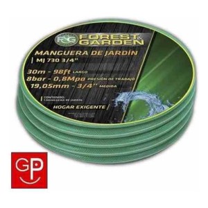Manguera Jardín 30m Forest & Garden Mj7303/4 3/4