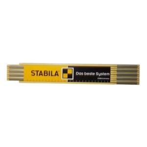 Metro Plegable De Madera 2mts Stabila