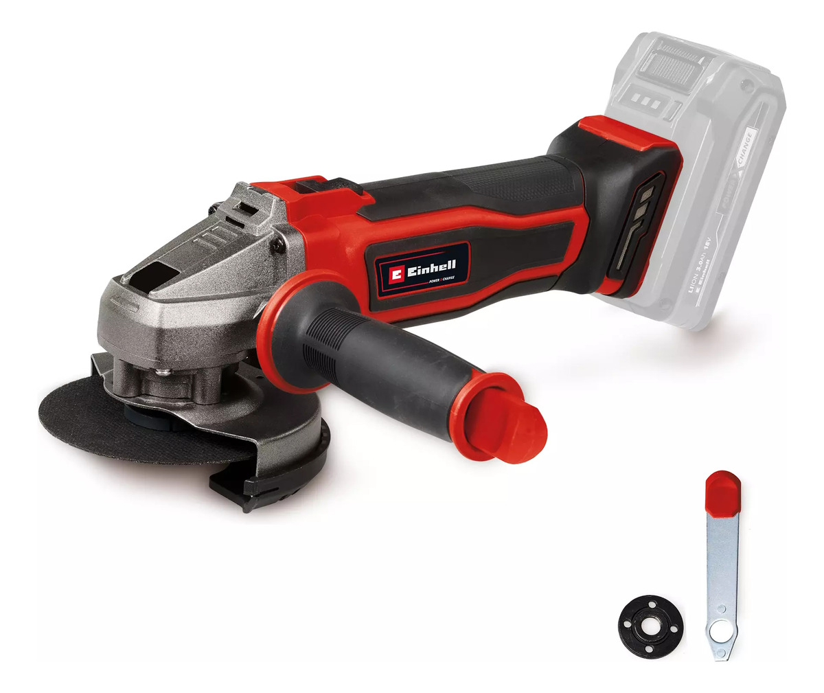 Amoladora Angular Inalámbrica Einhell Power X-change Te-ag