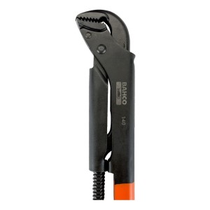 Llave Para Caño Stilson Bahco 140 Acero 210mm H/ 3/4 Pulgada Color Naranja Oscuro