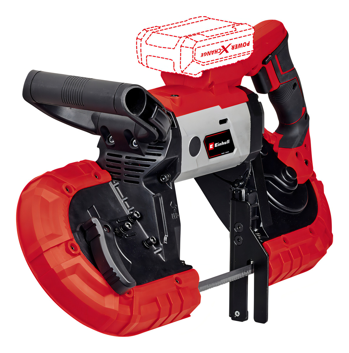 Sierra De Banda Inalámbrica Einhell Te-mb 18/127 Li-solo