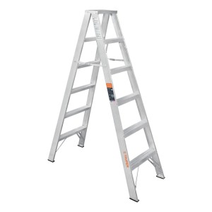 Escalera Doble De Tijera Truper(R) Tipo Ii, Aluminio, 10496 Color Aluminio