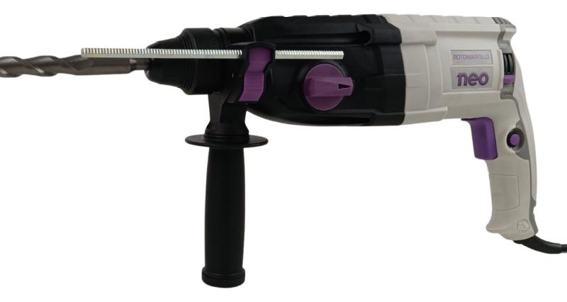 Rotomartillo 30mm 900w 4.5j Neo Gris 50 Hz/60 Hz - Imagen 2