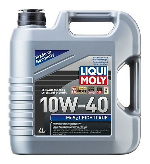 Aceite Para Motor Liqui Moly Semi-sintético 10w-40 Para Auto/camioneta De 1 Unidad X 4l