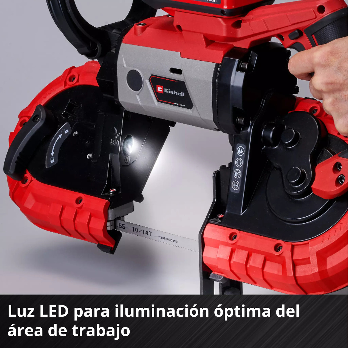 Sierra De Banda Inalámbrica Einhell Te-mb 18/127 Li-solo - Imagen 5