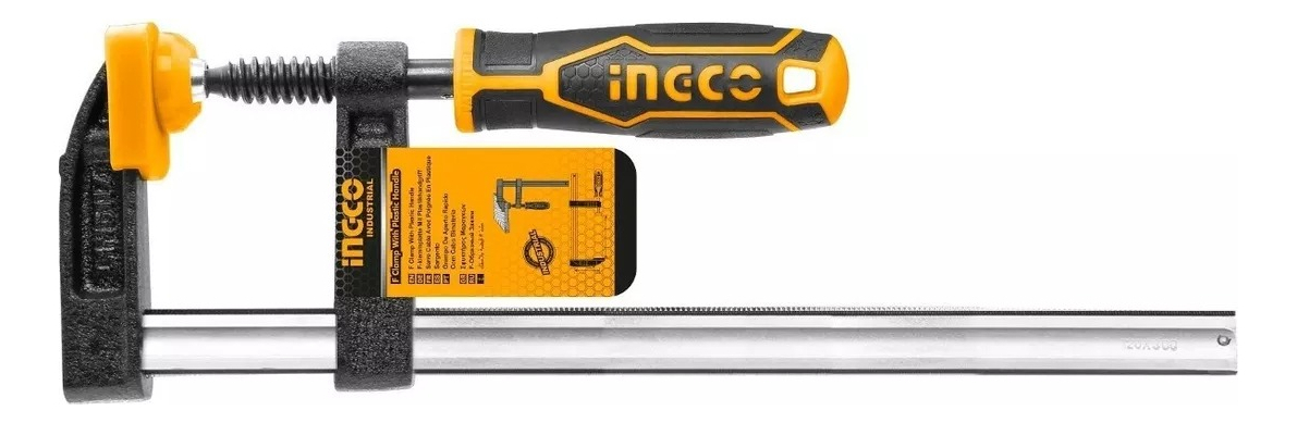 Prensa F 50 X 200 Mm Ingco Hfc020502 - Smf