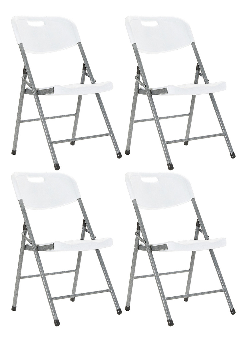 Silla Paris Plegable Negro Exterior Catering Gardenlife Blanco Silla Paris - Imagen 2