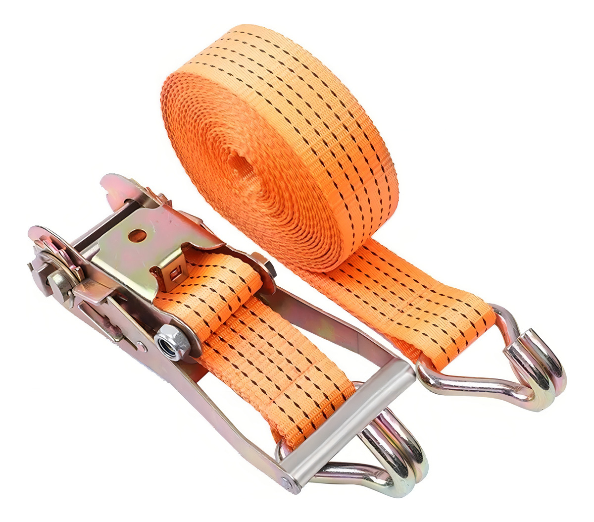 Cinta Sujeta Carga Malacate Catraca Camion Camioneta 6 Mts