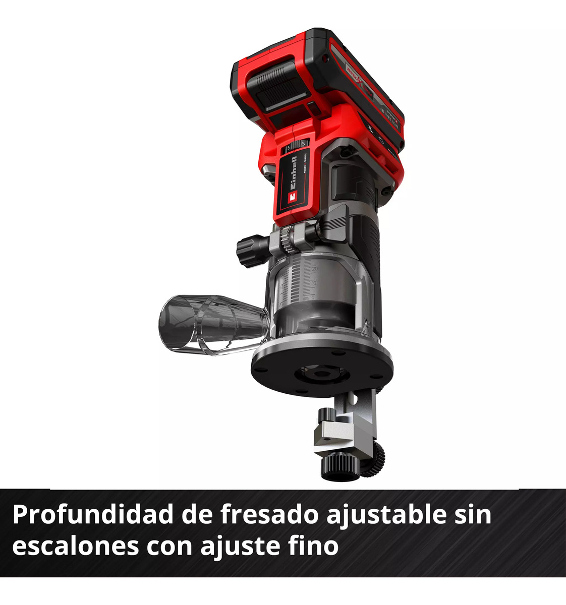 Fresadora Einhell Tp-et 18 Li Bl Inalámbrica 1200w Bat+carga - Imagen 8