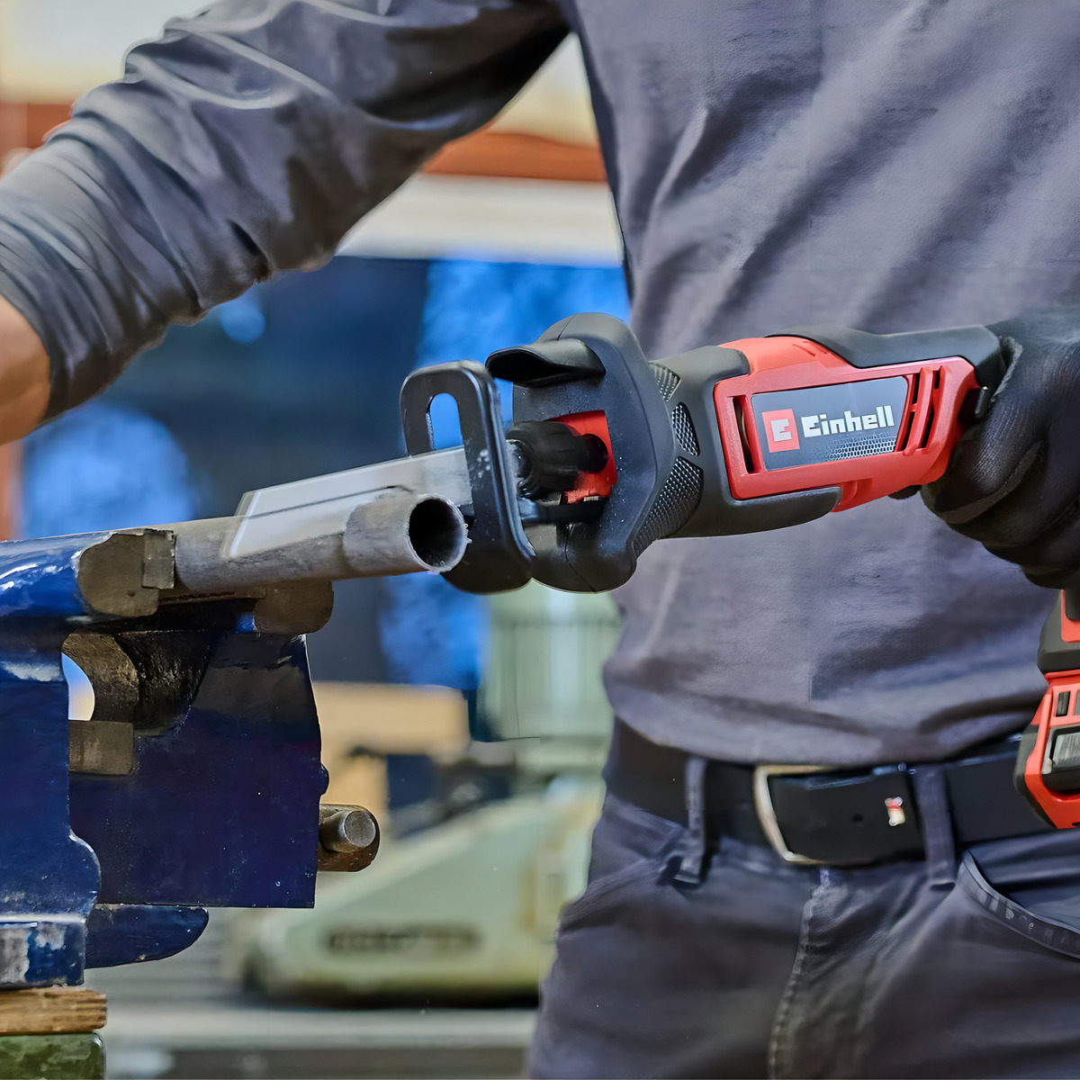 Sierra Sable Eléctrica Inalámbrica Einhell Te-ap 18/13 Li - Solo - Imagen 7