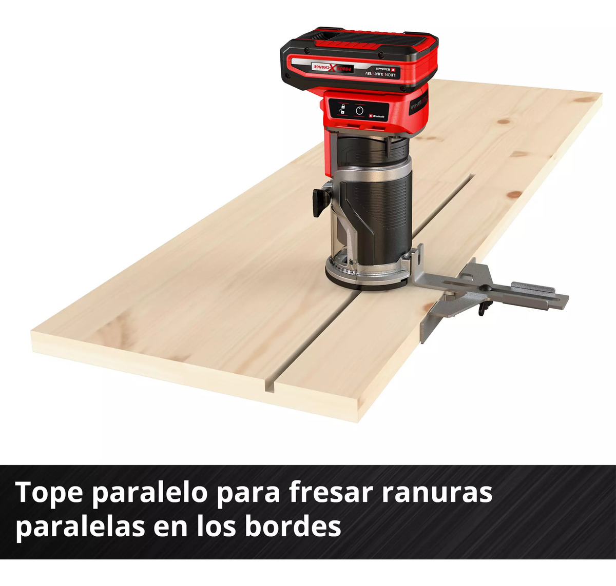 Fresadora Einhell Tp-et 18 Li Bl Inalámbrica 1200w Bat+carga - Imagen 6