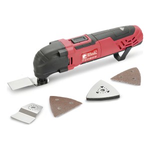 Sierra Multifunción Oscilante Equus 300w Uso Profesional Color Rojo Frecuencia 50hz