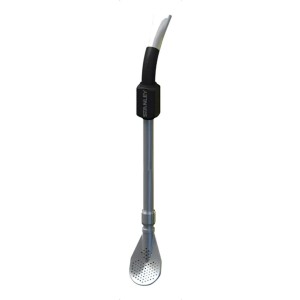 Bombilla Para Mate Stanley Spoon Acero Inoxidable Color Negro