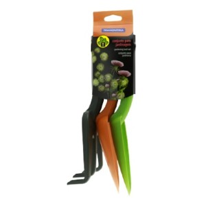 Kit Jardin 3 Palas Escardillo Plastico Jardinería Tramontina