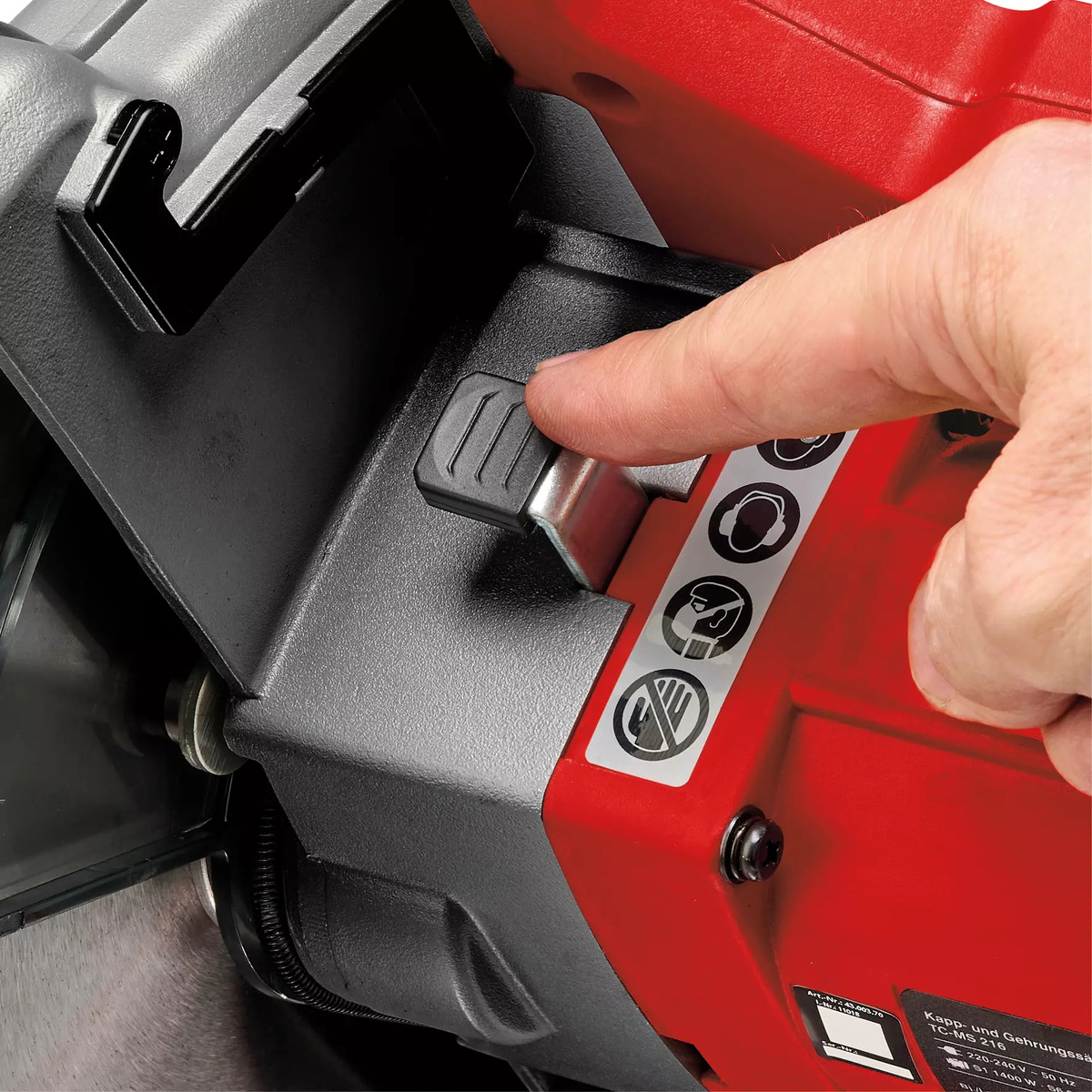 Ingleteadora Einhell Tc-ms 216 / 1600w / 5000 Rpm / 48 Dient - Imagen 4