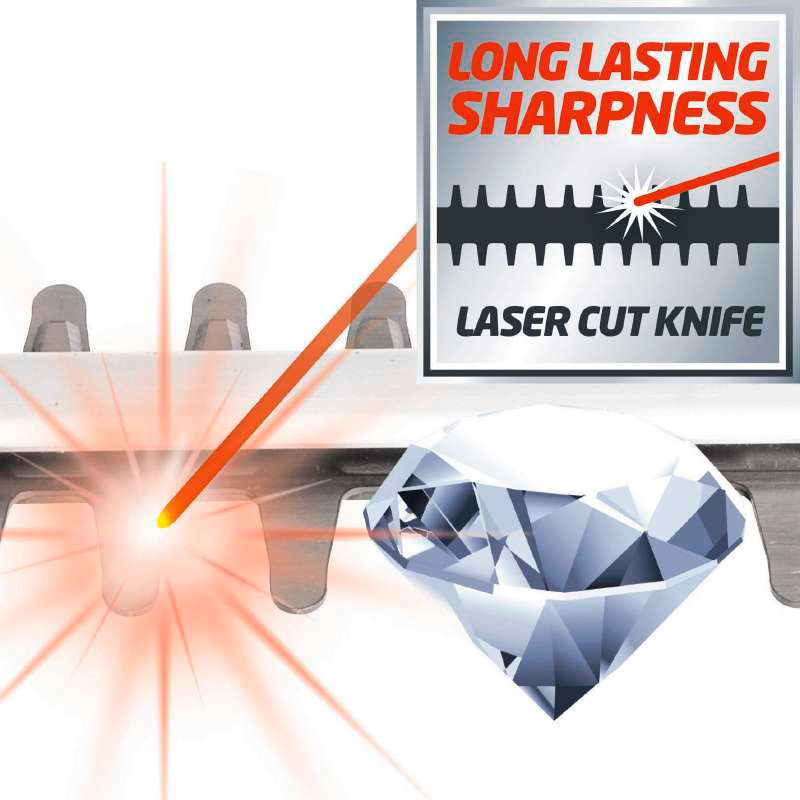 Corta Cerco Inalámbrico Ge-ch 1846 Li Bateria+cargador - Imagen 3