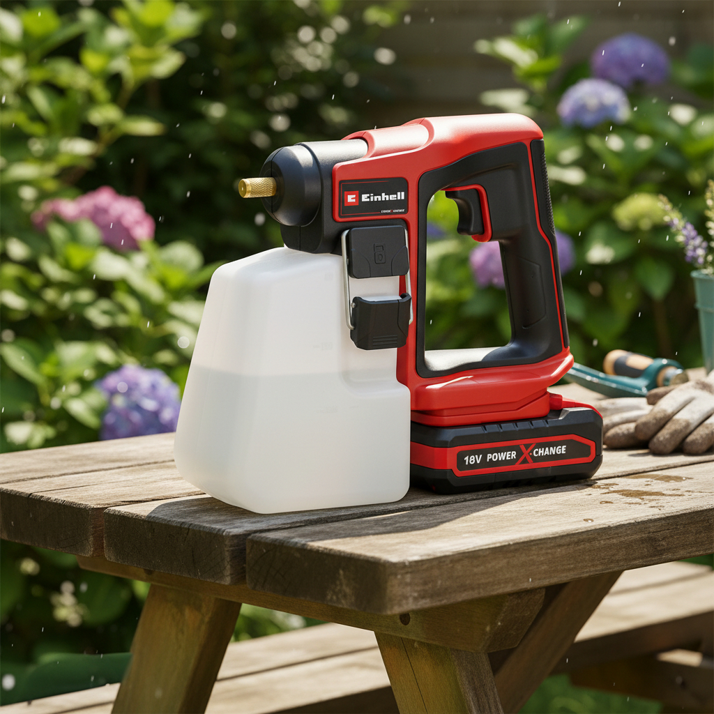 Pulverizador Inalámbrico Einhell Ge-ws 18/10 Li-solo Rojo - Imagen 6