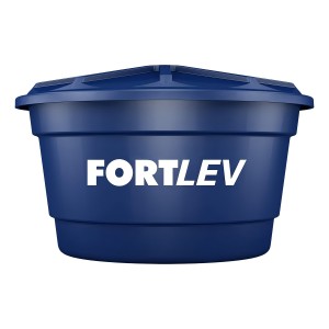 Tanque De Agua Fortlev 500l Azul Polietileno Vertical Exteriores