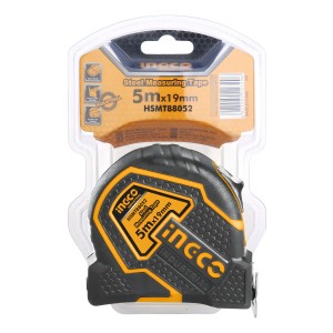 Cinta Metrica Industrial 5 Mt Ingco 19mm Hsmt88052
