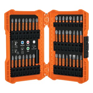 Juego De 40 Puntas De Impacto Para Desarmador Truper 101966