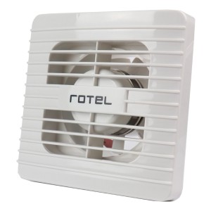 Extractor De Aire Para Baño Rotel 6 Pulgadas 20 X 20 Cm LG Color Blanco