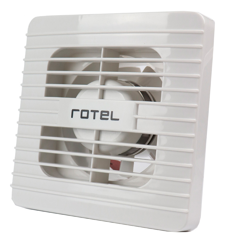 Extractor De Aire Para Baño Rotel 6 Pulgadas 20 X 20 Cm LG Color Blanco