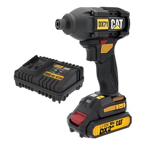 Llave De Impacto, 18 V, Batería Sin Escobillas, 215 Nm, 2.0 Ah, Dx71b Cat