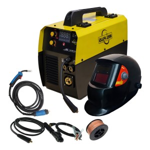 Kit Soldadora Mig Electrodo 200 Amp Gas No Gas Wel Plus Care