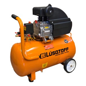 Compresor De Aire Eléctrico Portátil Lüsqtoff Lc-2550bk 50l 2.5hp