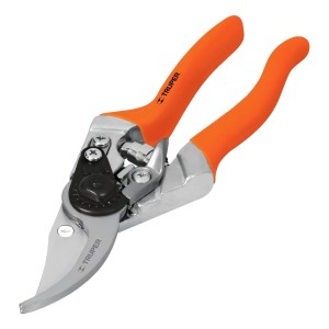 Tijera Podar Aluminio Profesional Truper T-45 Color Naranja