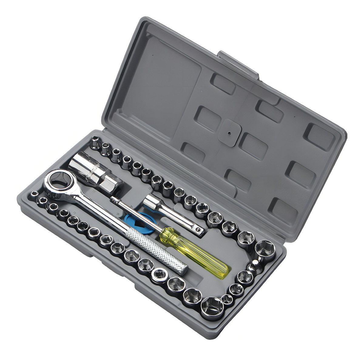 Juego De Dados 40 Piezas Con Mango De Cricket Extensible