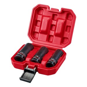 Juego De Bocallaves De Impacto Einhell Encastre1/2 17/19/21