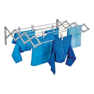 Tendedero Plegable Aluminio Mor Ropa 80 Cm