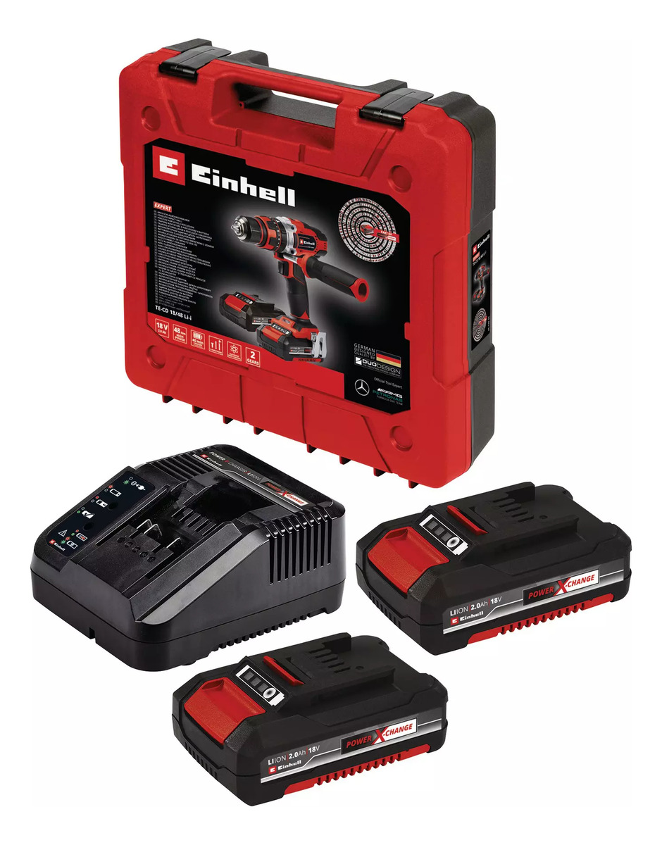 Taladro Percutor Einhell Te-cd 18/48 Li-i 2 Baterias - Imagen 3