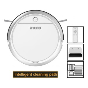 Aspiradora Robot Inteligente Programable Ingco Vcrg30261 Color Blanco
