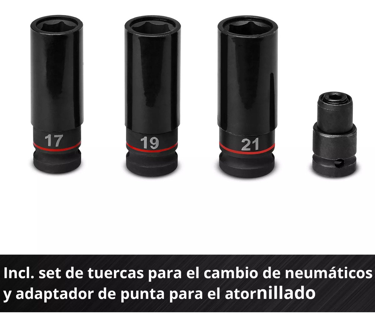 Llave De Impacto Inalámbrica Impaxxo 18/450 Cargador+batería - Imagen 4